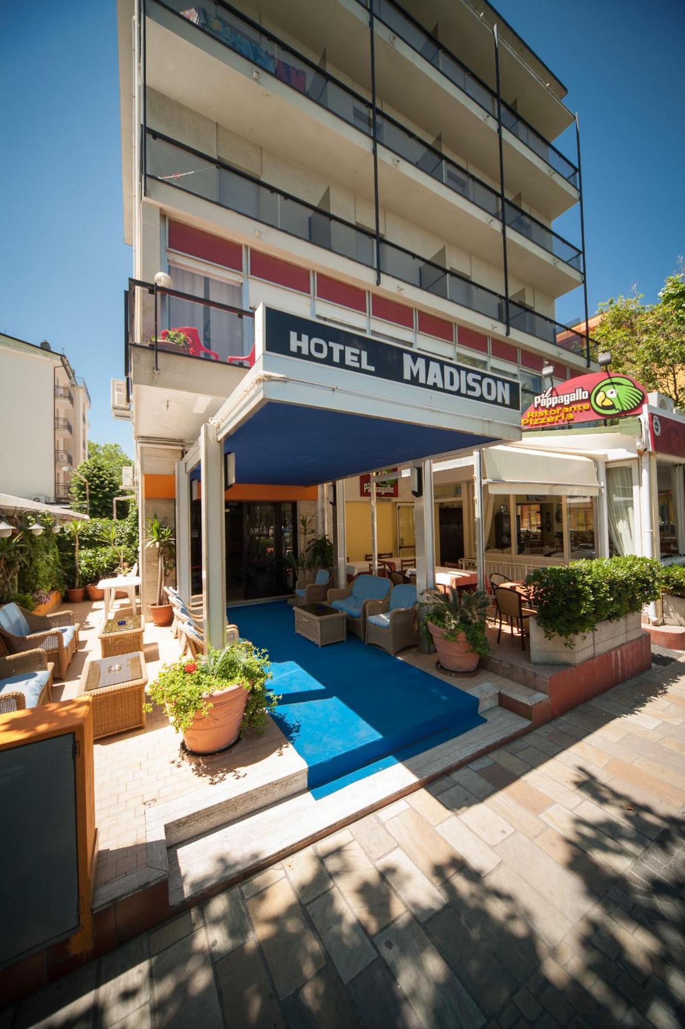 Hotel Madison Riccione Eksteriør billede